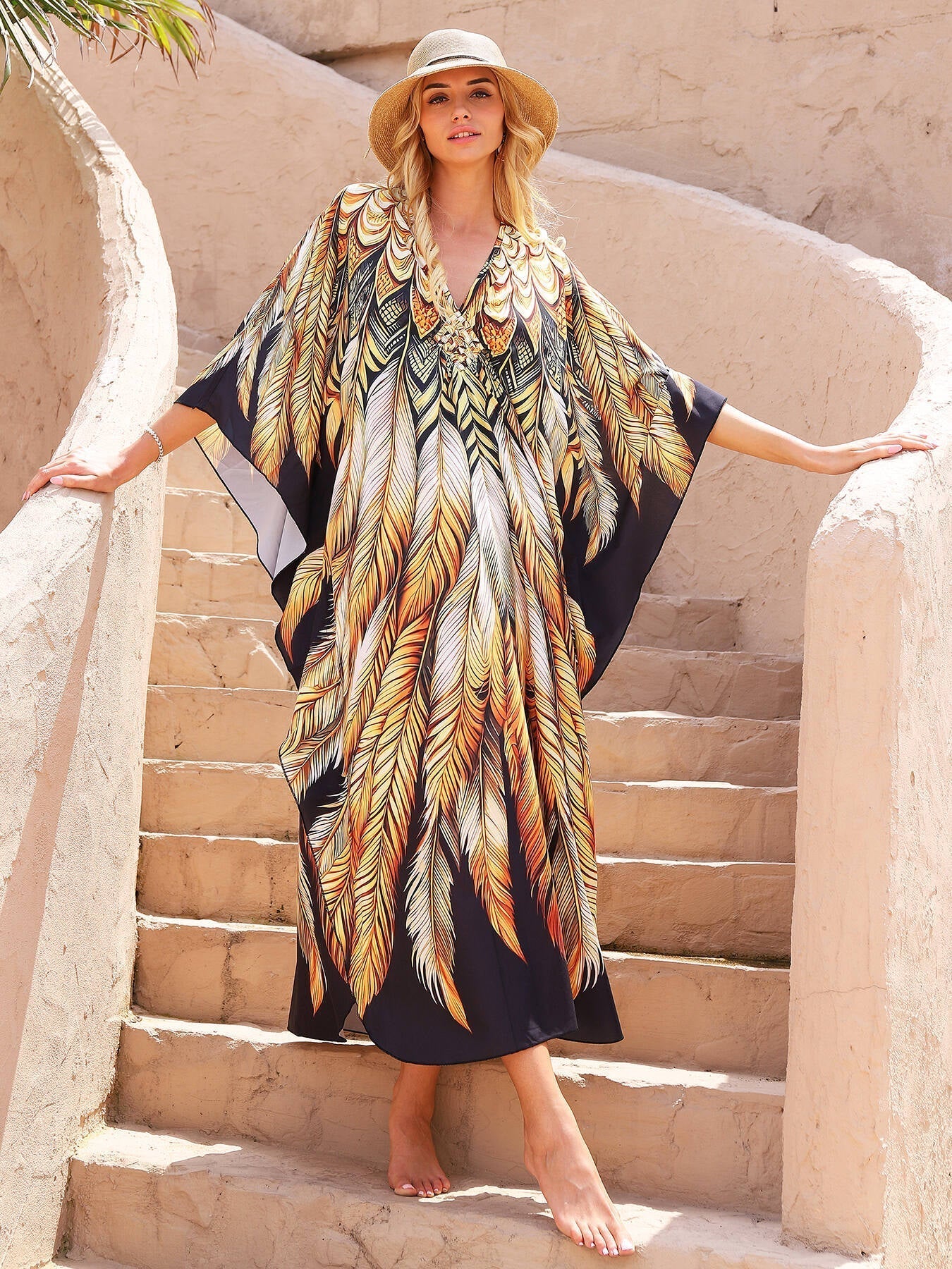 Kaftans Casual Tropical Island 2024- Original Priya™