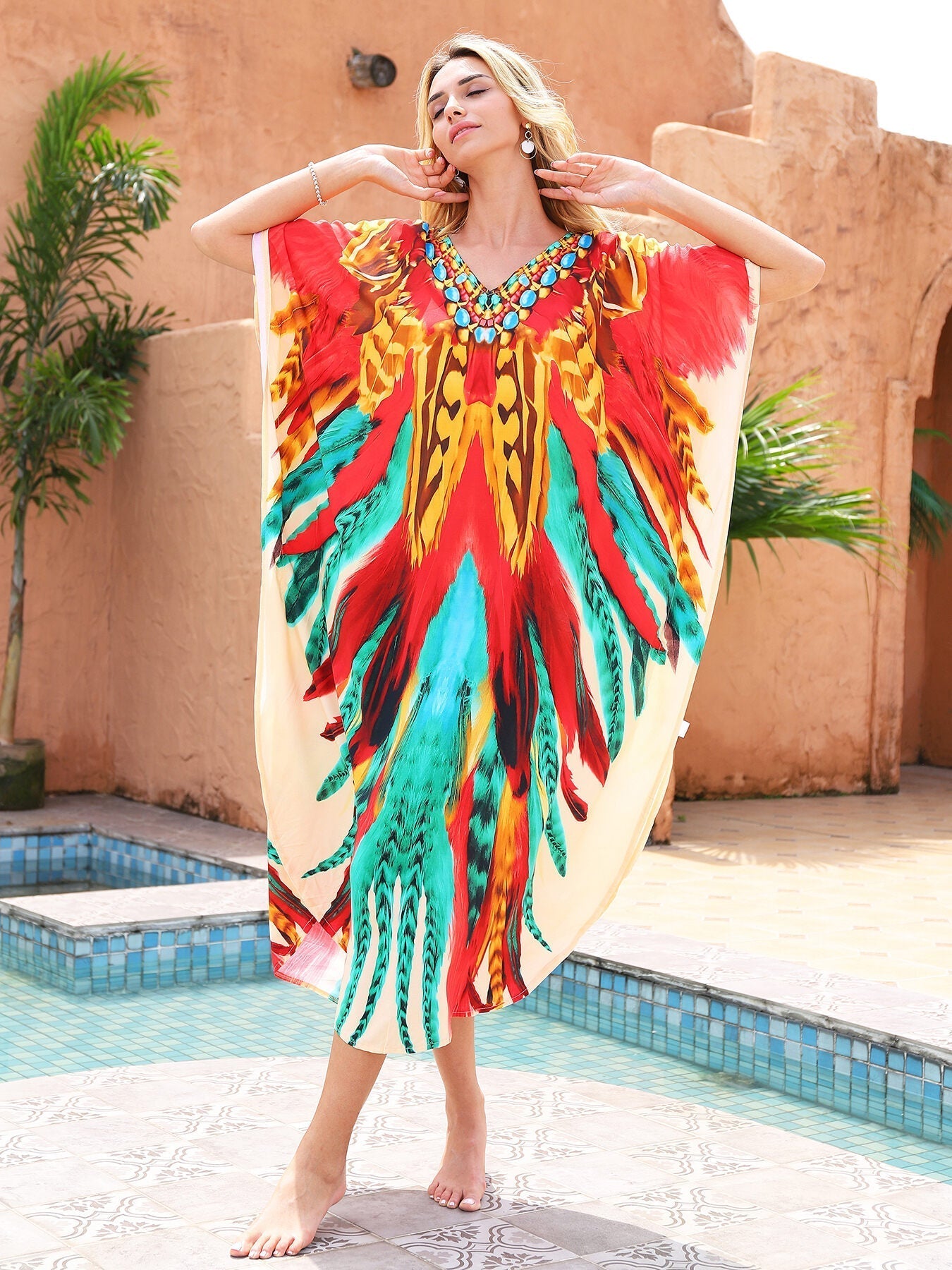 Kaftans Casual Tropical Island 2024- Original Priya™