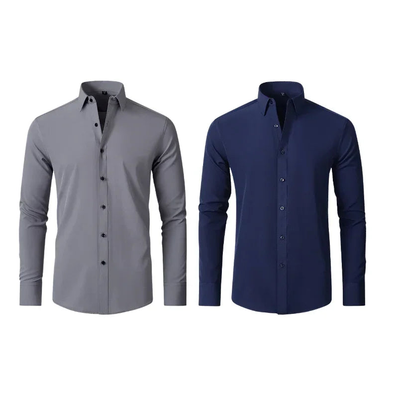 COMPRE 1 LEVE 2 | Camisa Social Ultra Elastech Anti amassados