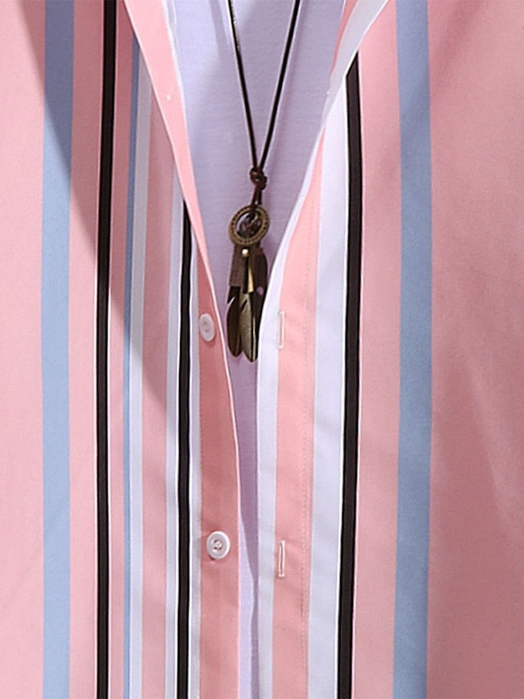 Camisa Masculina Listrada