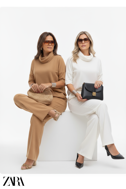 Kit Primavera Verão Zara Premium - Pague 1 Leve 2