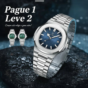 Pague 1 Leve 2 | Relógio Masculino Poedagar Classic