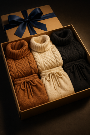 Kit Especial De Inverno Tricô - Pague 1 Leve 3