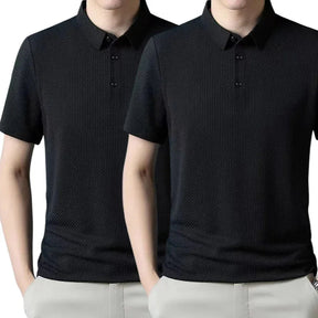 [PAGUE 1 LEVE 2] - Camisa Polo Ultra Fresh Seda Gelo + Relogio de Brinde